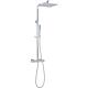 Colonne de douche Samba II avec Thermostat, hauteur 1053 mm, chromé