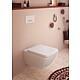 WC suspendu à fond creux Venticello carré sans bride avec DirectFlush Villeroy & Boch Anwendung 1