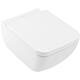 WC suspendu à fond creux Venticello carré sans bride avec DirectFlush Villeroy & Boch Standard 1