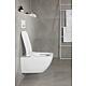 Abattants WC Venticello Sandwich, Villeroy & Boch Softclose,avec système Quick Release, Charnières inox