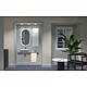 Armoire haute Kasari 1 porte battante 900 mm Anwendung 2