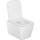 WC suspendu à fond creux Aldoma Sans bride Standard 2