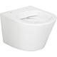 WC suspendu à fond creux Amur Compact sans bride Anwendung 1