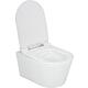 WC suspendu à fond creux Kureika Sans bride Standard 2