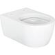 WC suspendu à fond creux Seja lxhxp : 365x330x550 mm Standard Céramique blanche