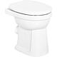 WC sur pied à fond platGeberit Renova Comfort PMR, surélevé lxHxP : 355x450x475mm, sortie horizontale, blanc Standard 2