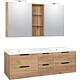 Ensemble meubles de salle de bain Lossa avec 6 Tiroirs Standard 3