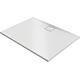 Receveur de douche Hüppe EasyFlat rectangulaire Trou d'évacuation sur le côté long Standard 50