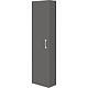 Armoire haute Séries MAA 1 porte graphite mat butée à gauche 386x1500x206 mm
