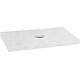 Console Blata imitation ciment blanc avec support. WT perçage avec support 900x56x510 mm