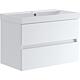 Meuble sous-vasque avec lavabos en Céramique Standard 1