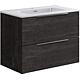 Ensemble meubles de salle de bain BALI 2.0 Céramique WT, Tigerwood 2 tiroirs largeur 810 mm