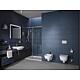 Mitigeur de lavabo Duravit D-Code M chrome Position centrale Froid Anwendung 3