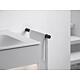 Porte-serviette Keuco Reva 450 mm noir mat