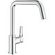 Mitigeur d'évier Grohe Eurosmart ND bec haut, Saillie bec [mm] chrome