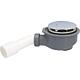 Siphon de receveur de douche, ø 90 mm, avec capot chromé Standard 2