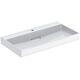 Lavabos Geberit One, CleanDrain, sans vidage, blanc, KeraTect Standard 5