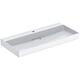Lavabos Geberit One, CleanDrain, sans vidage, blanc, KeraTect Standard 7
