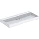 Lavabos Geberit One, CleanDrain, sans vidage, blanc, KeraTect Standard 8