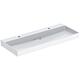 Lavabos Geberit One, CleanDrain, sans vidage, blanc, KeraTect Standard 9