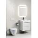 Pack combiné Laufen Kartell, sans bride, avec Silent Flush Anwendung 2