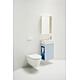 Pack combiné Laufen Kartell, sans bride, avec Silent Flush Anwendung 3