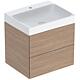 Meubles sous-vasque One avec lavabos en Céramique, Largeur 600 mm Standard 5