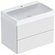 Meuble sous-vasque One avec lavabos en Céramique, largeur 750 mm Standard 2