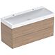Meuble sous-vasque One avec lavabos en Céramique, largeur 1200 mm Standard 5