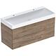 Meuble sous-vasque One avec lavabos en Céramique, largeur 1200 mm Standard 6