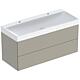 Meuble sous-vasque One avec lavabos en Céramique, largeur 1200 mm Standard 7
