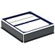 Cadre d'installation Duofix Geberit pour CleanFloor30 Receveurs de douche 1000x900 mm pour cinq pieds