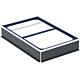 Cadre d'installation Duofix Geberit pour CleanFloor30 Receveurs de douche 1400x900 mm pour sept pieds