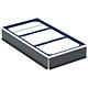 Cadre d'installation Duofix Geberit pour CleanFloor30 Receveurs de douche 1500x800 mm pour dix pieds