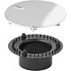 Kit Tempoplex pour écoulement de receveur de douche, plat Anwendung 1