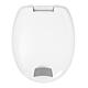 Abattant WC Haromed V2, Softclose, hauteur d'assise de 5 cm, avec barre d'appui  Anwendung 1