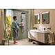 Système de douche hansgrohe Activera Q 290/180 Anwendung