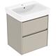 Meuble sous-vasque Renova Plan avec lavabo en céramique de largeur 600 mm
 Standard 5