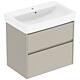 Meuble sous-vasque Plan Renova avec lavabo en céramique de 700 mm de largeur
 Standard 5