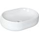 Vasque à poser NUVOLA lxhxp : 600x160x400 mm en Céramique blanche