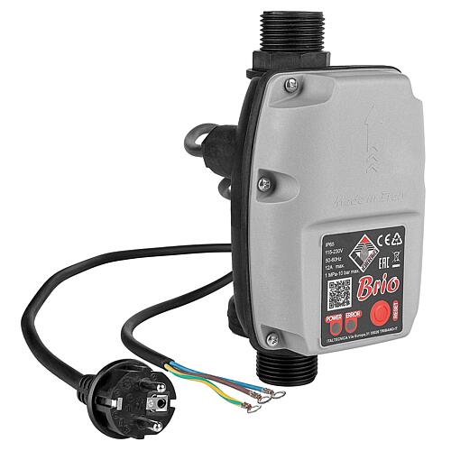 Controleur de pression et débit électronique Brio- 2000-M 230V - 50Hz avec mano 0-12b