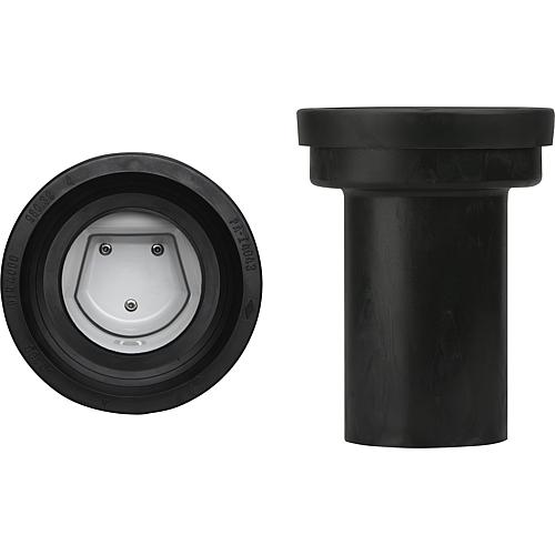 Raccord WC  en PE droit avec dispositif anti-rongeurs Standard 1