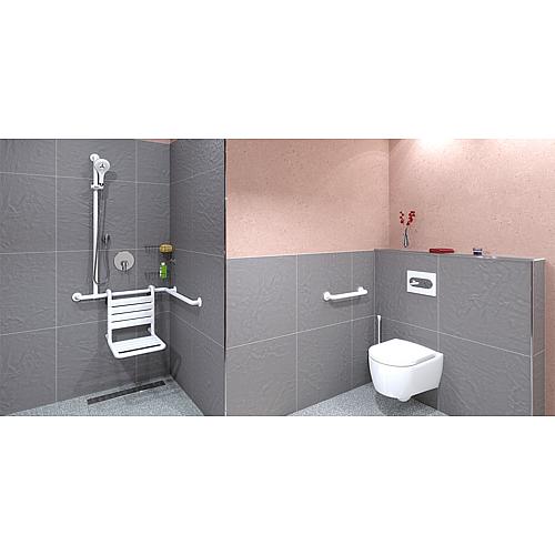 Barre main courante de douche avec barre de douche en nylon série 400 Anwendung 1