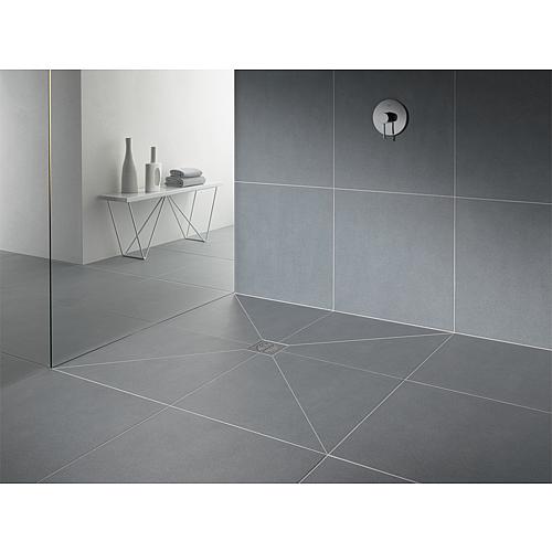 Receveur de douche à careller 45 mm – modèle standard Anwendung 1