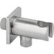 Coude mural en acier inox cubo, avec support de douchette Standard 2