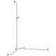 Barre main courante de douche avec barre de douche en nylon série 400 Standard