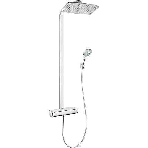 Ensemble de douche Hansgrohe Raindance Select 360 douchette, tête de douche 360x190 mm et thermostat chrome