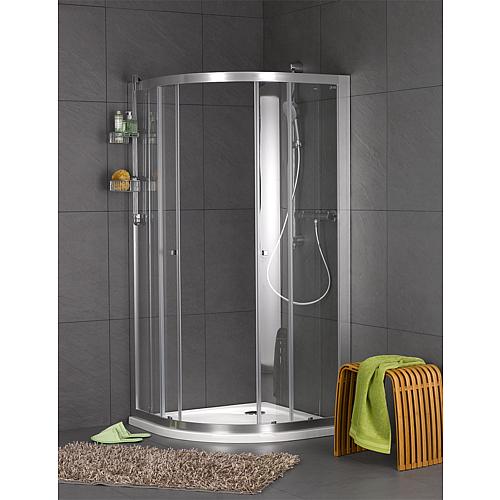 Portes de douche 1/4 de cercle Standard 1