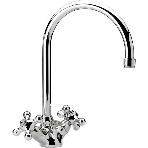 Mitigeur de lavabo Retro, hauteur 310 mm, pivotant