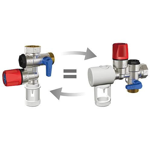 Groupe de sécurité  SFR 3/4" inox Multigroup Standard 2